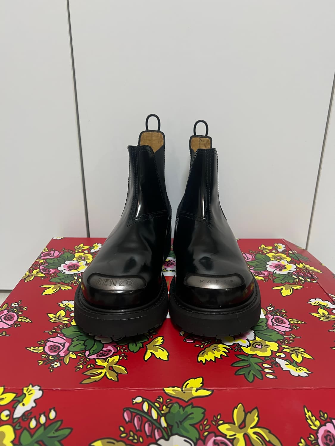 KENZO 겐조 블랙 첼시 부츠 상품이미지1