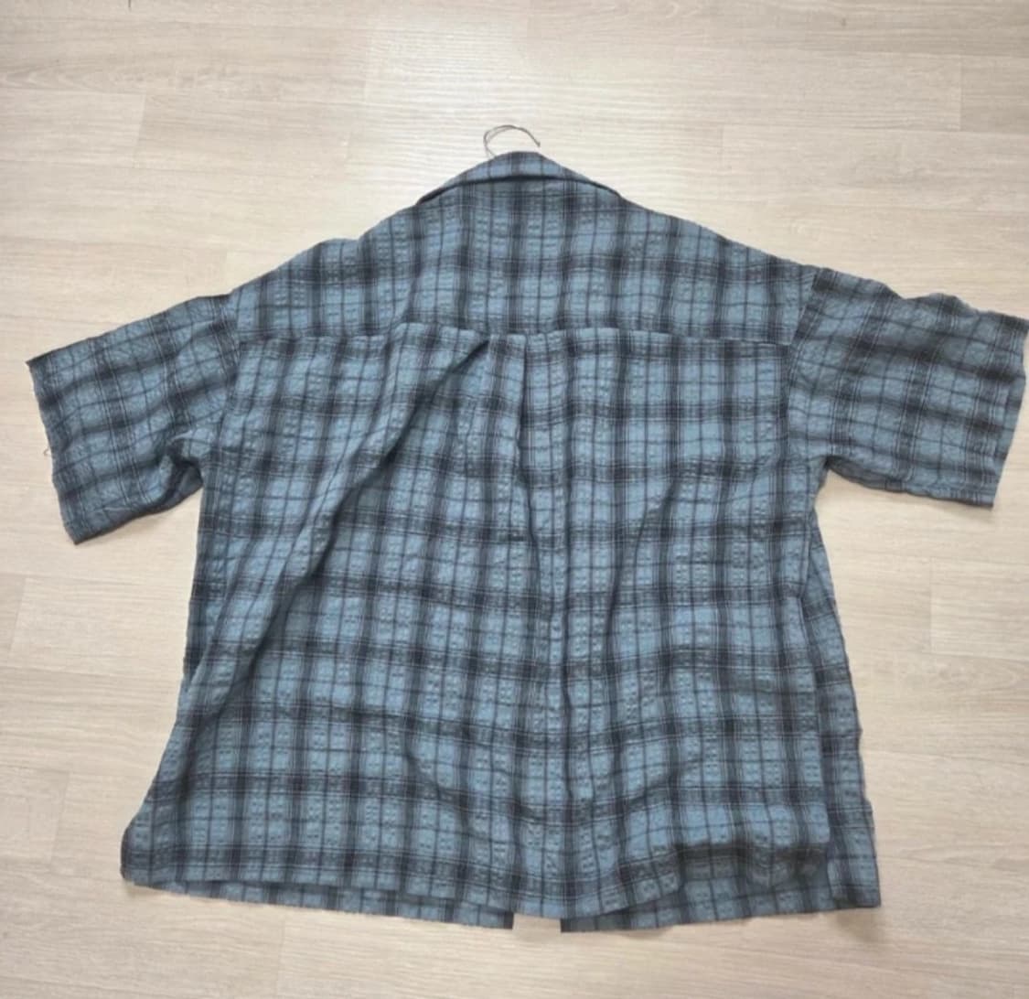 파르티멘토 오버핏 하프 롤업셔츠 M 상품이미지2