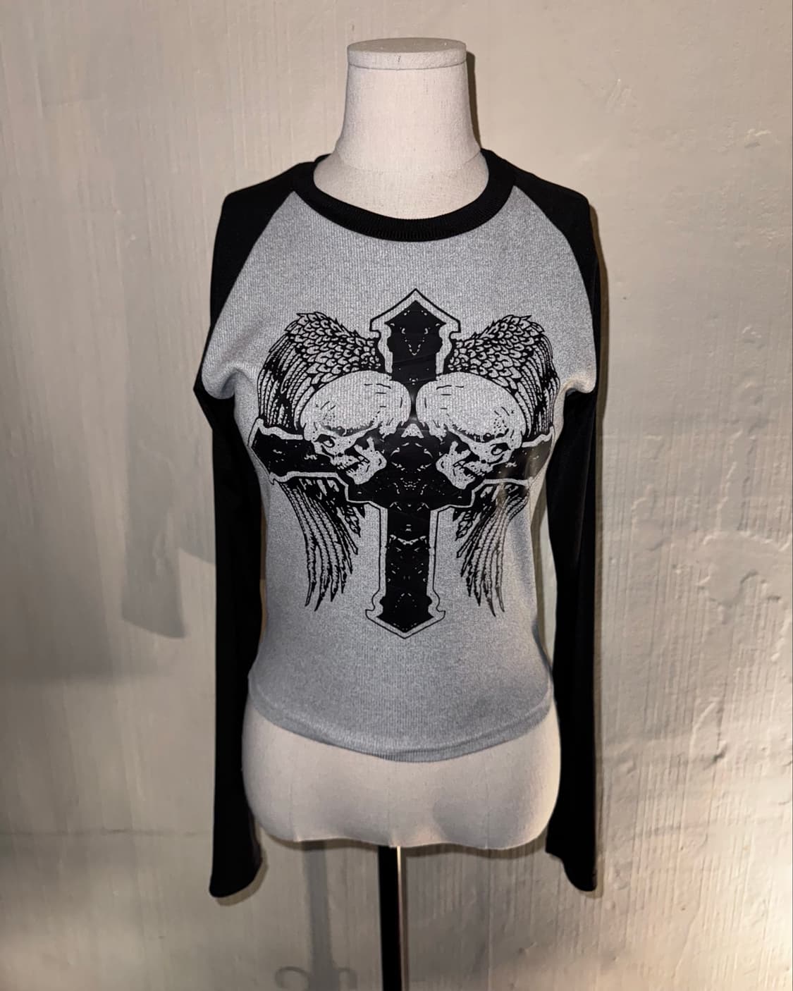 Dark Angel Skull Long Sleeve  상품이미지1