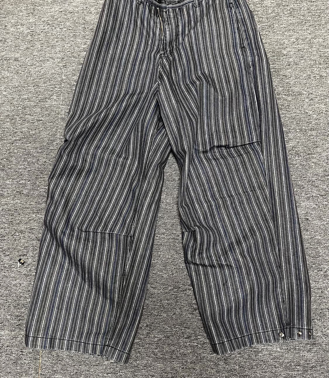 스트라이프 팬츠 상품이미지1