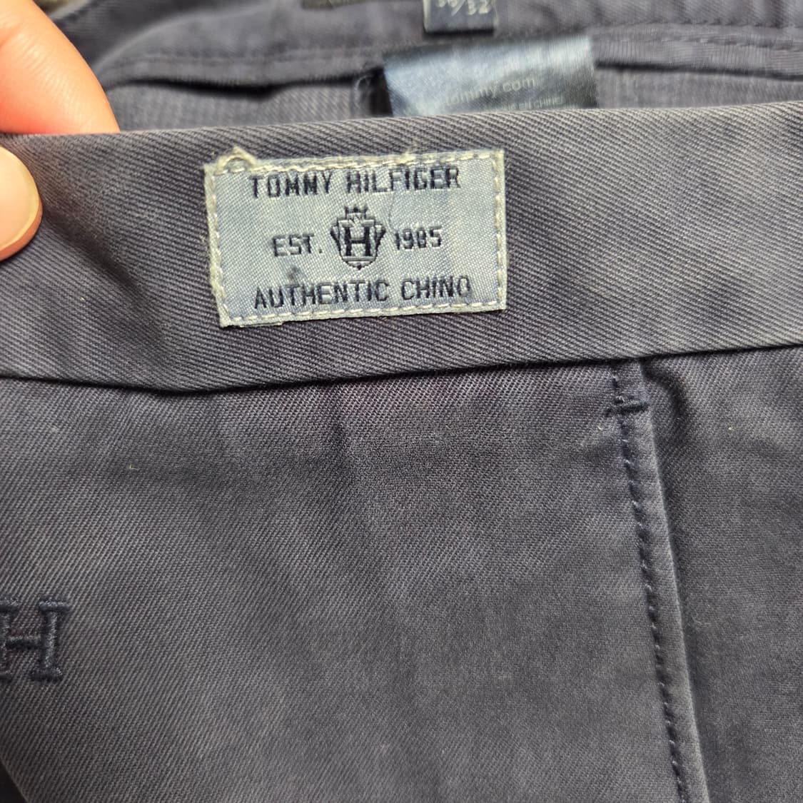타미힐피거 자수패턴 어센틱 치노팬츠 36-37 상품이미지8