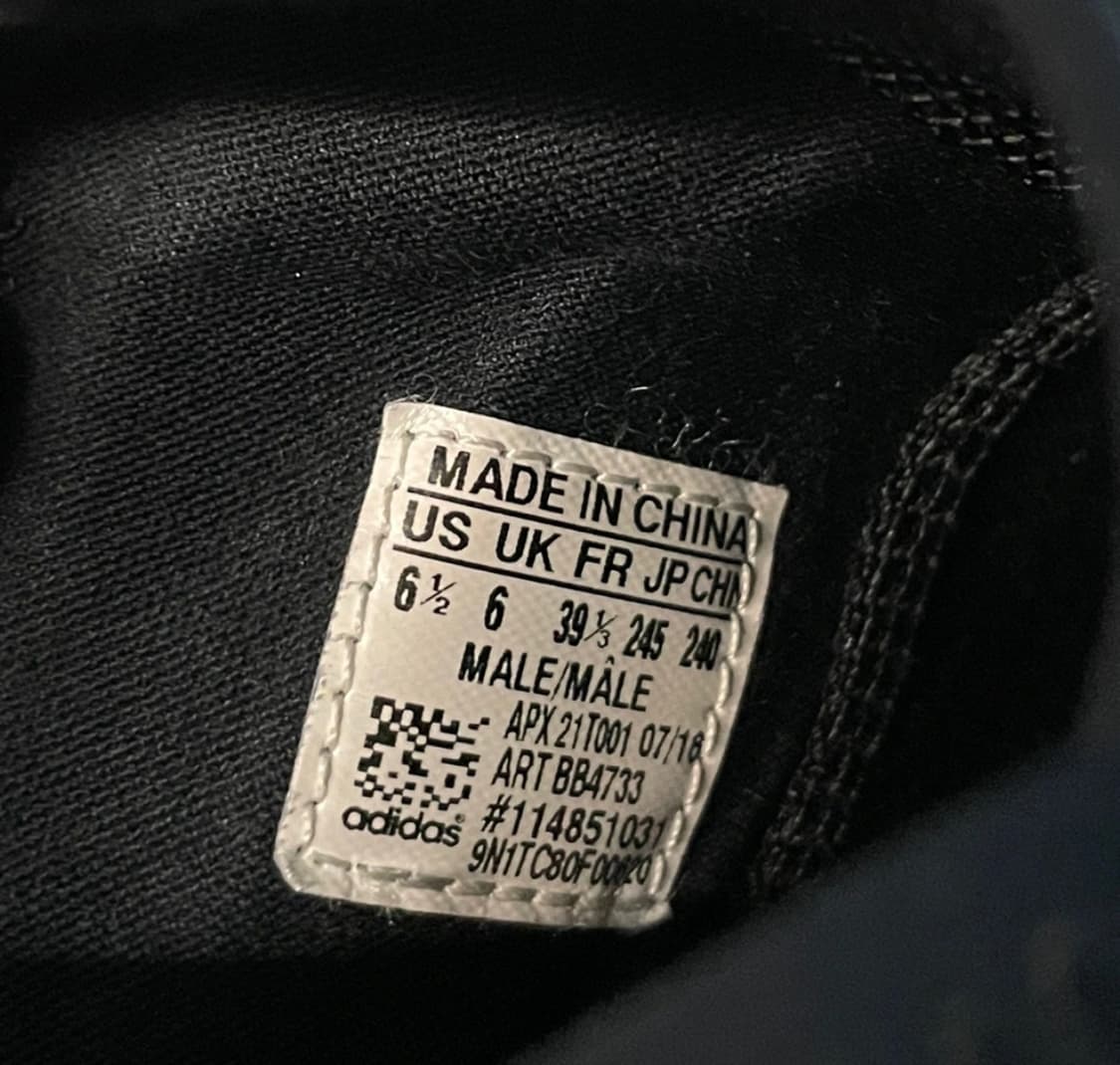 Y3 콰사 트리플블랙 요지 야마모토 39 상품이미지3