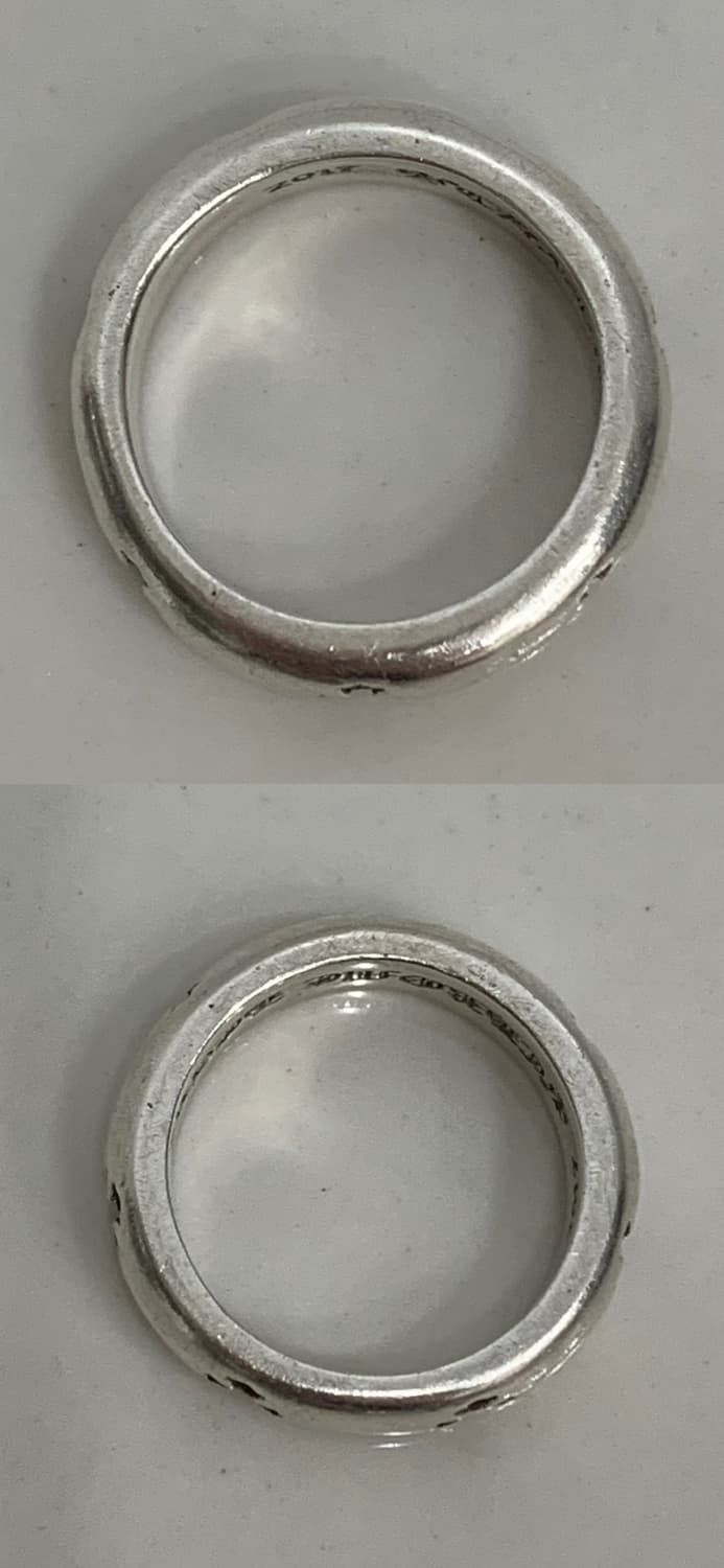 [US 7] 크롬하츠 네거티브 플러스 링 반지 상품이미지3