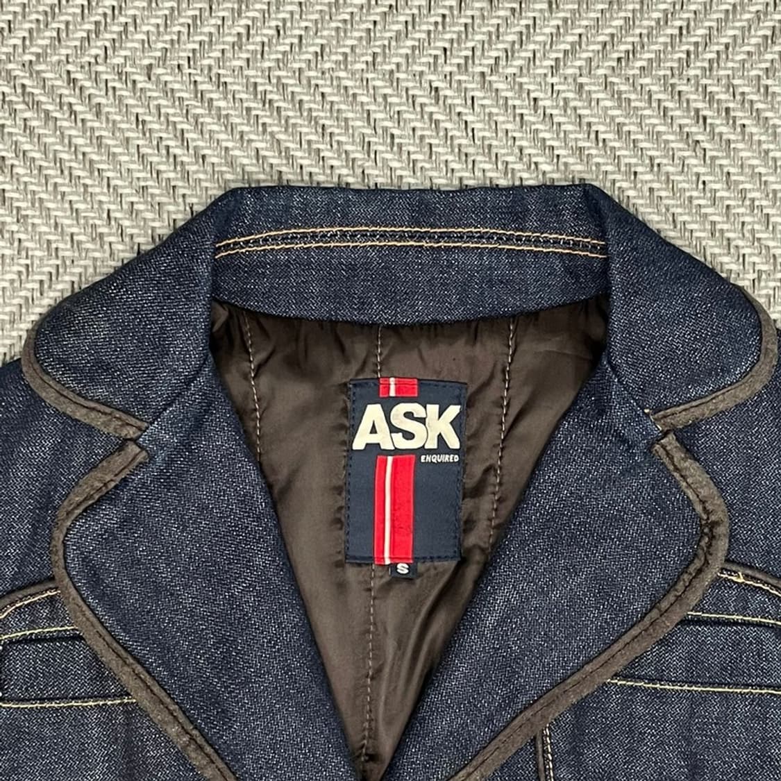 에스크 y2k 코듀로이 데님 자켓 v0114 상품이미지7