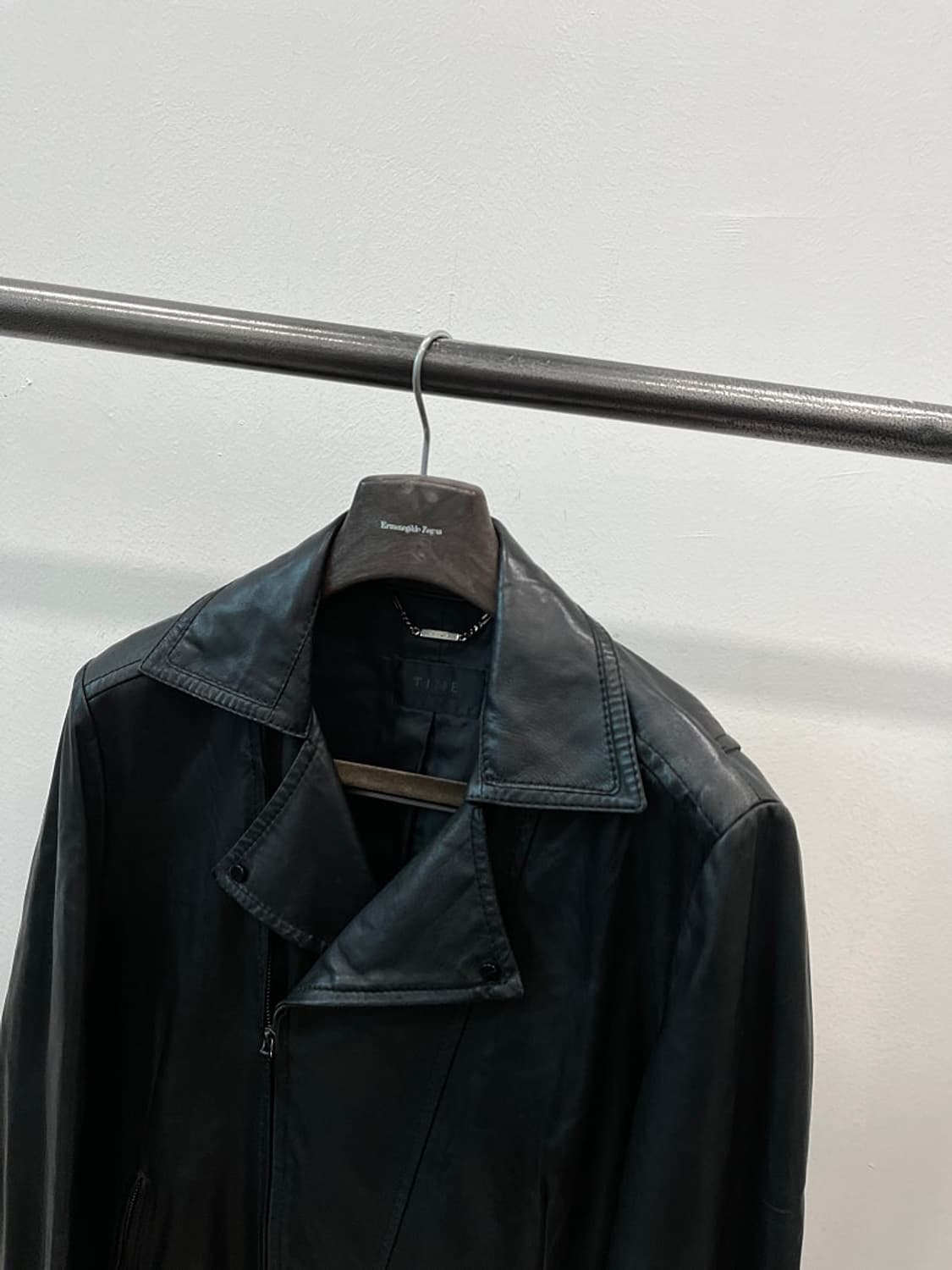100) 타임 양가죽 라이더자켓  상품이미지2