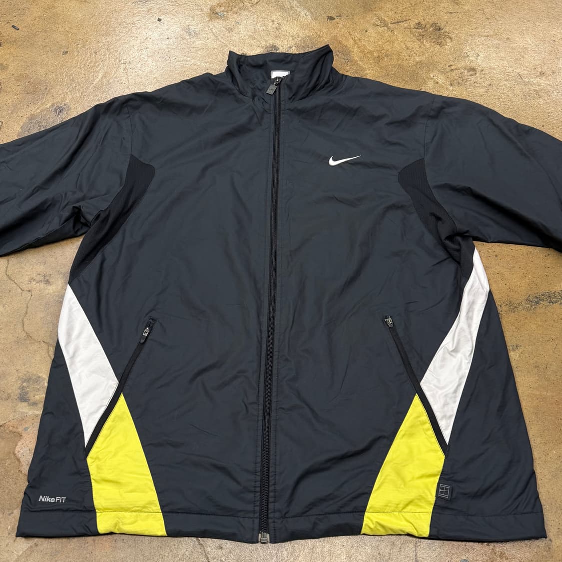 [정품/XL] 나이키 블랙 바람막이 점퍼 b16 상품이미지3