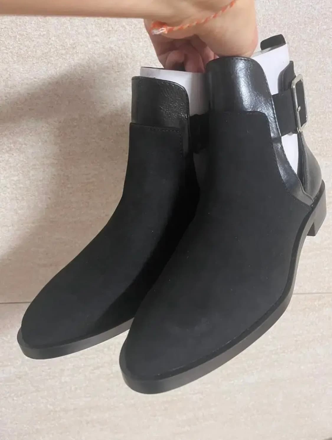 [ZARA] 버클 앵클 부츠 (착샷) 상품이미지3