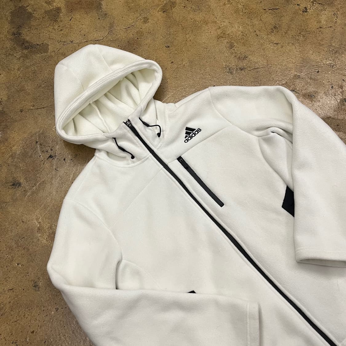 [정품/L] 아디다스 소프트쉘 후디드 플리스 자켓 b17 상품이미지1