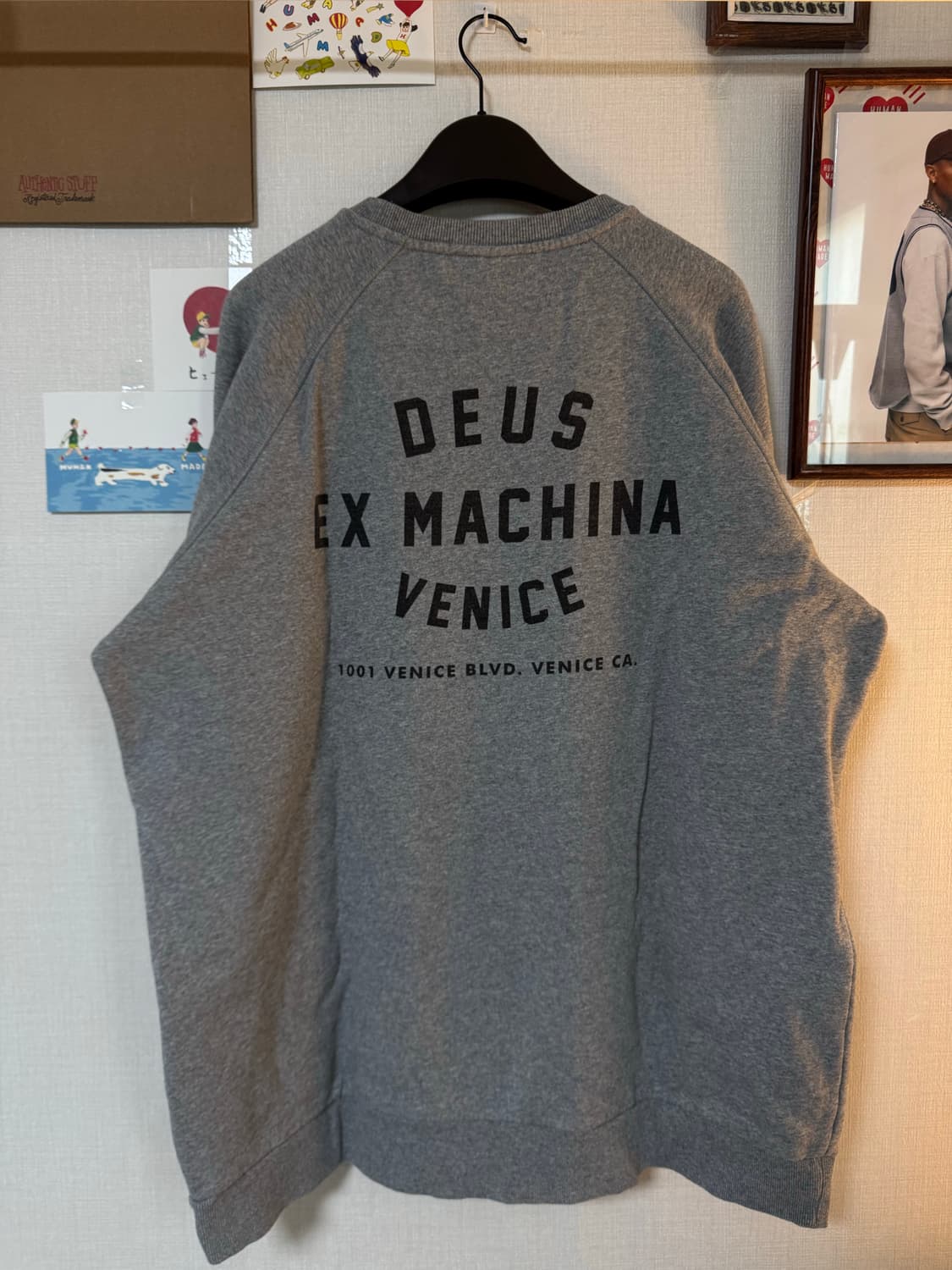 [3XL]데우스 엑스 마키나 베니스 어드레스 크루넥 맨투맨 상품이미지2