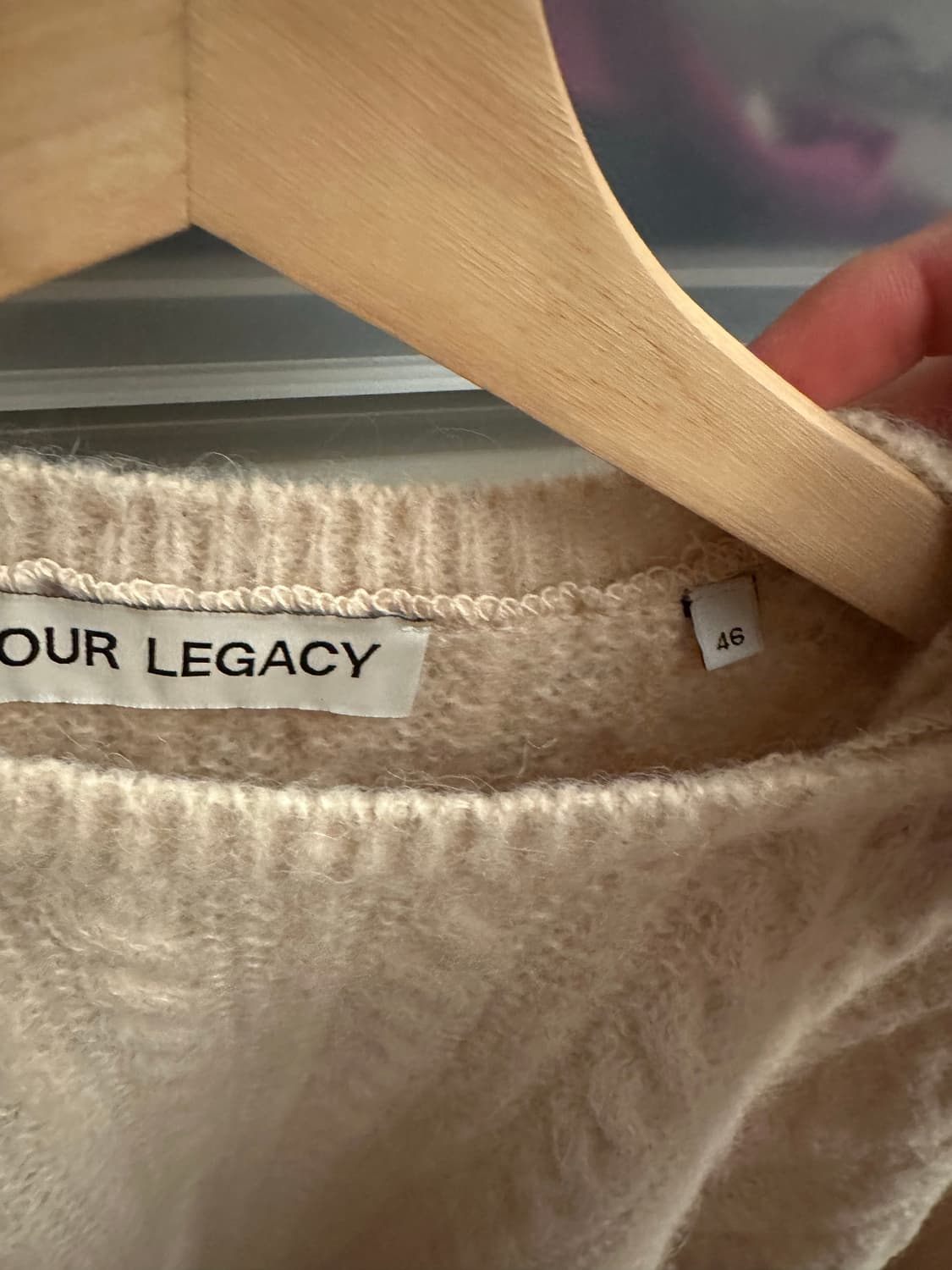 아워레가시 아이보리 스웨터 상품이미지3