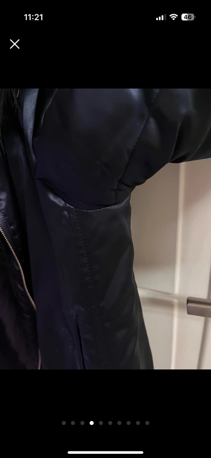 청담동 편집샵 글로시 항공점퍼 퍼 점퍼 상품이미지4