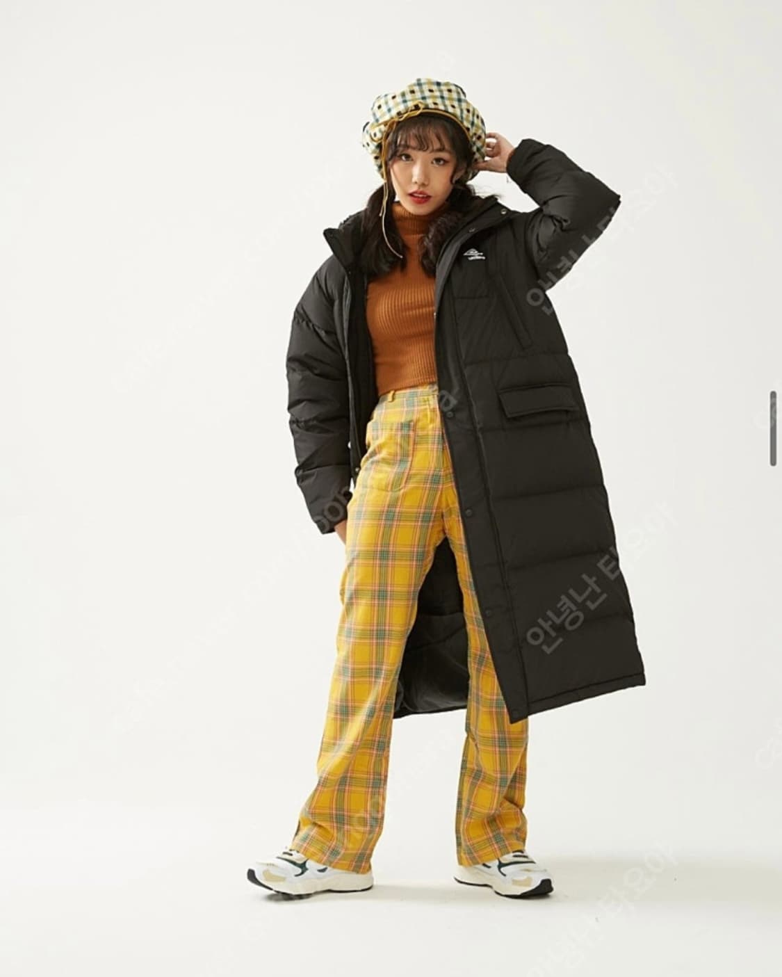 여성 XS 엄브로 오리털 롱패딩 상품이미지1