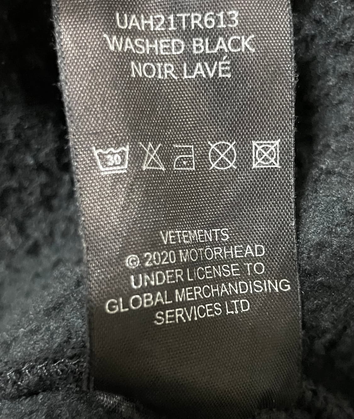 베트멍 모터헤드 오버핏 후드티 기모 M사이즈 상품이미지6