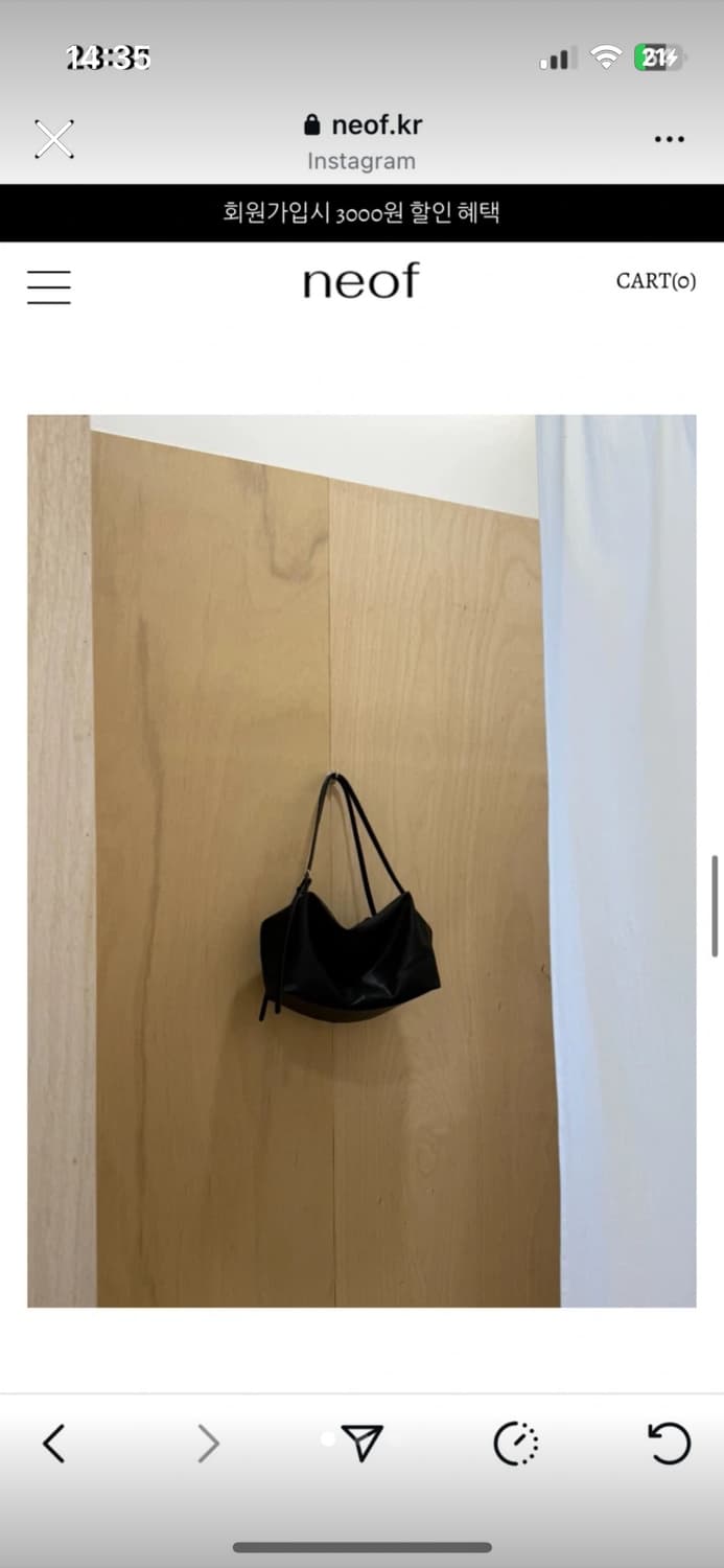 스퀘어버클숄더백 상품이미지3