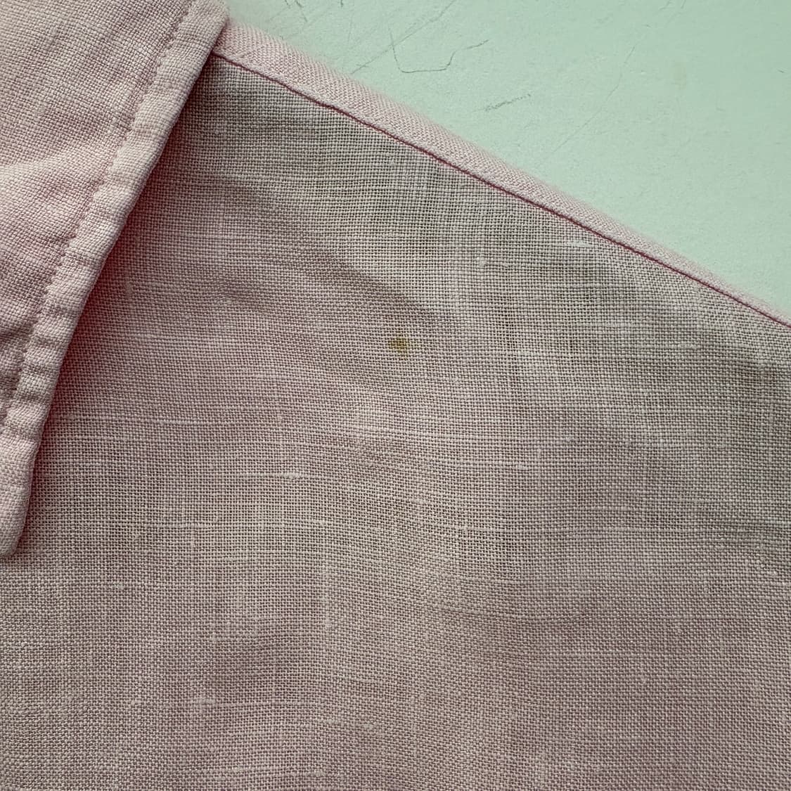 랄프로렌 핑크 린넨 셔츠 남성 S 상품이미지3