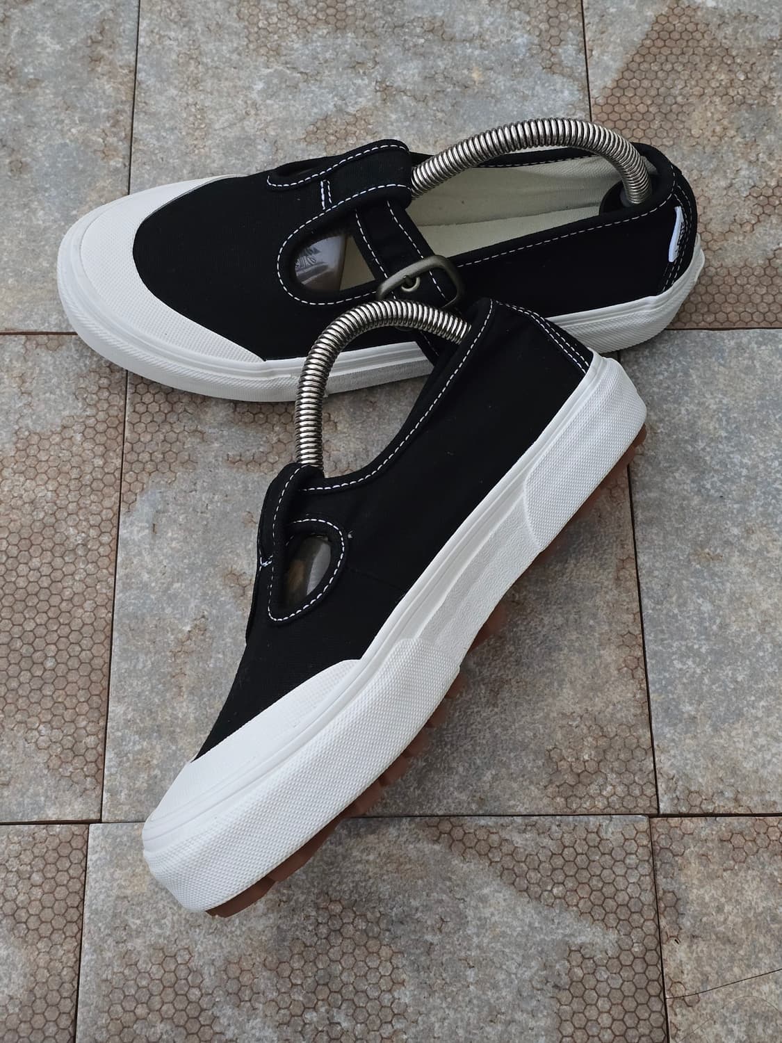 (230)반스 메리제인 블랙 화이트  상품이미지5