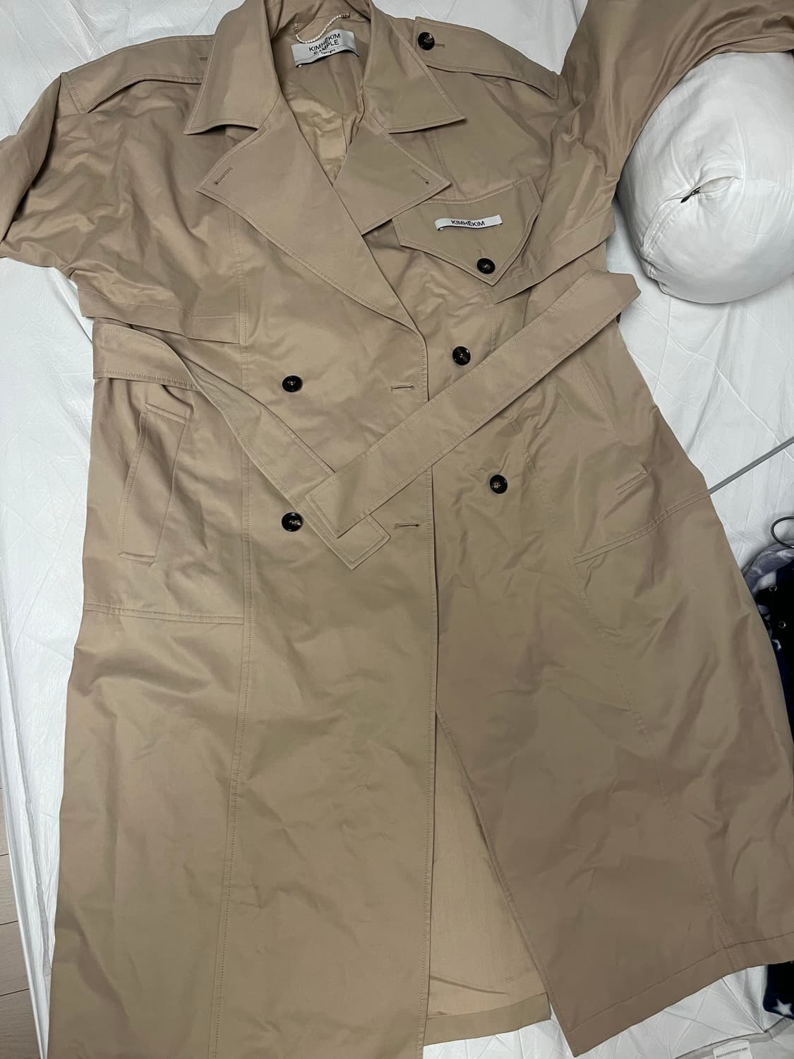 김해김 샘플 트렌치 상품이미지2