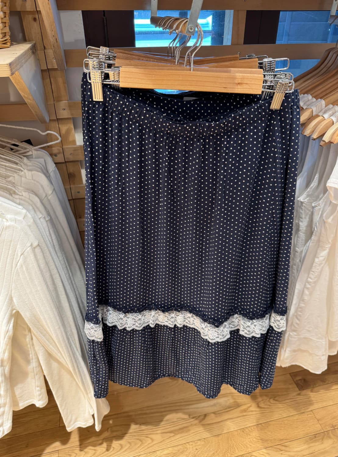 브랜디멜빌 도트 레이스 스커트 새상품 상품이미지1