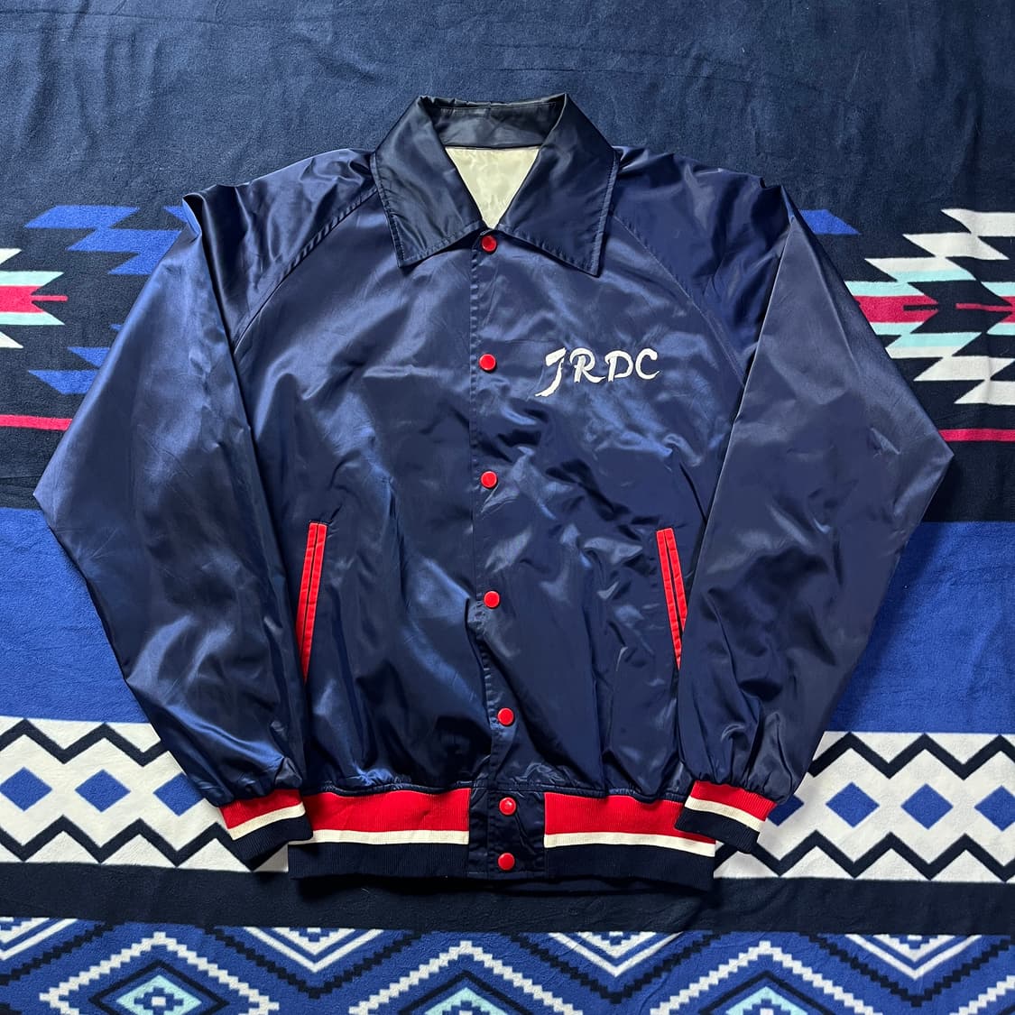 데상트(JAPAN) 스타디움 빈티지 자켓(실측확인) 상품이미지1