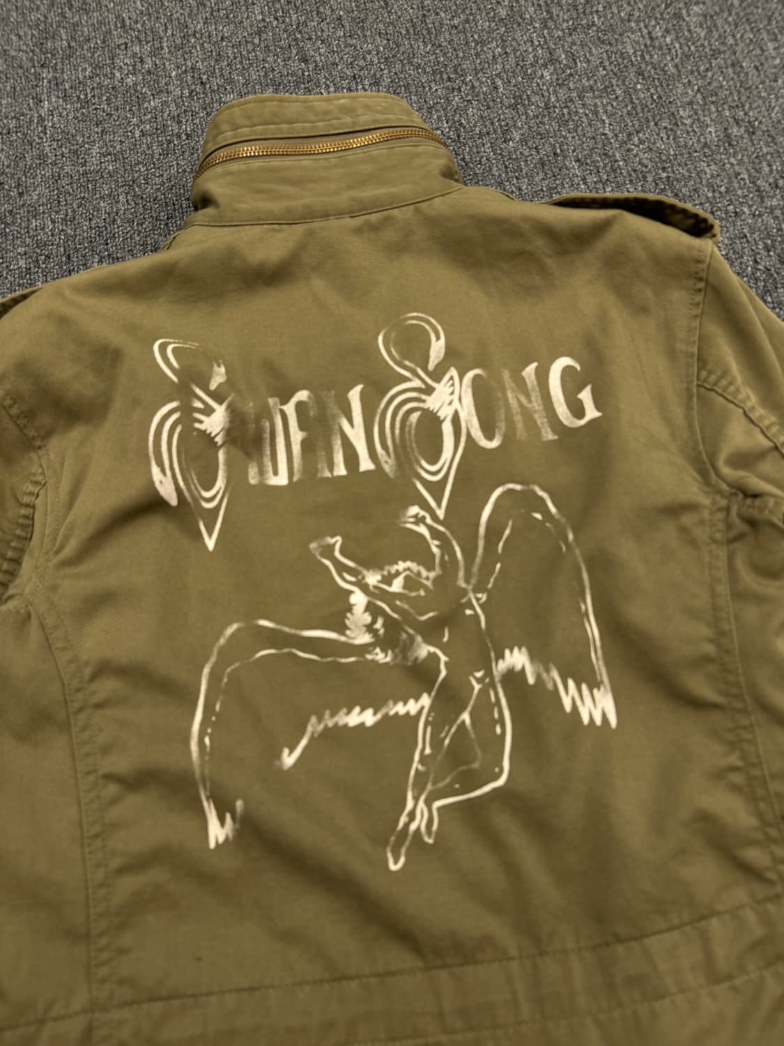 F)히스테릭 글래머X레드 제플린 여성 M-65 자켓 상품이미지8