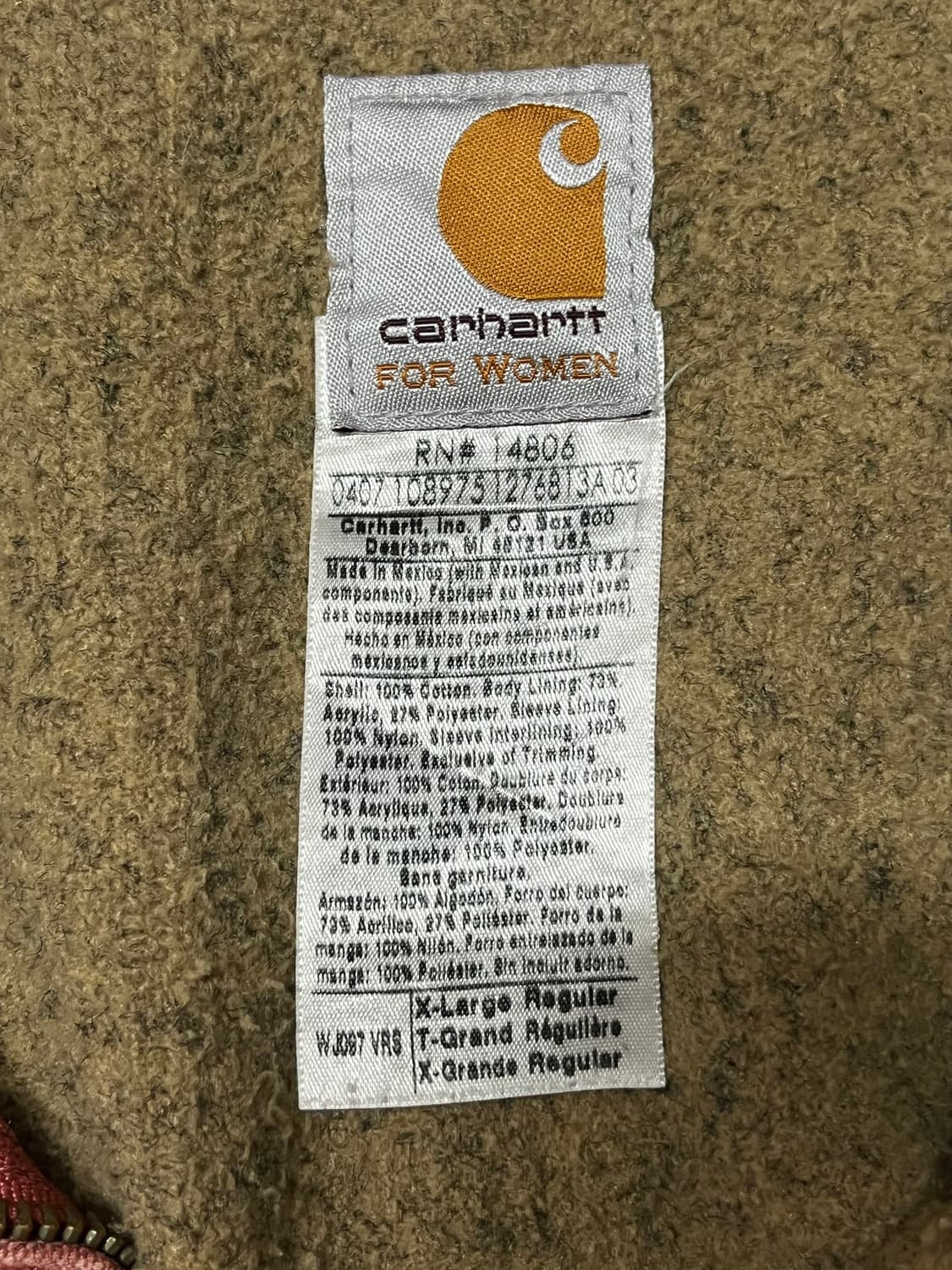 칼하트 디트로이트 WJ097 VRS XL 상품이미지4