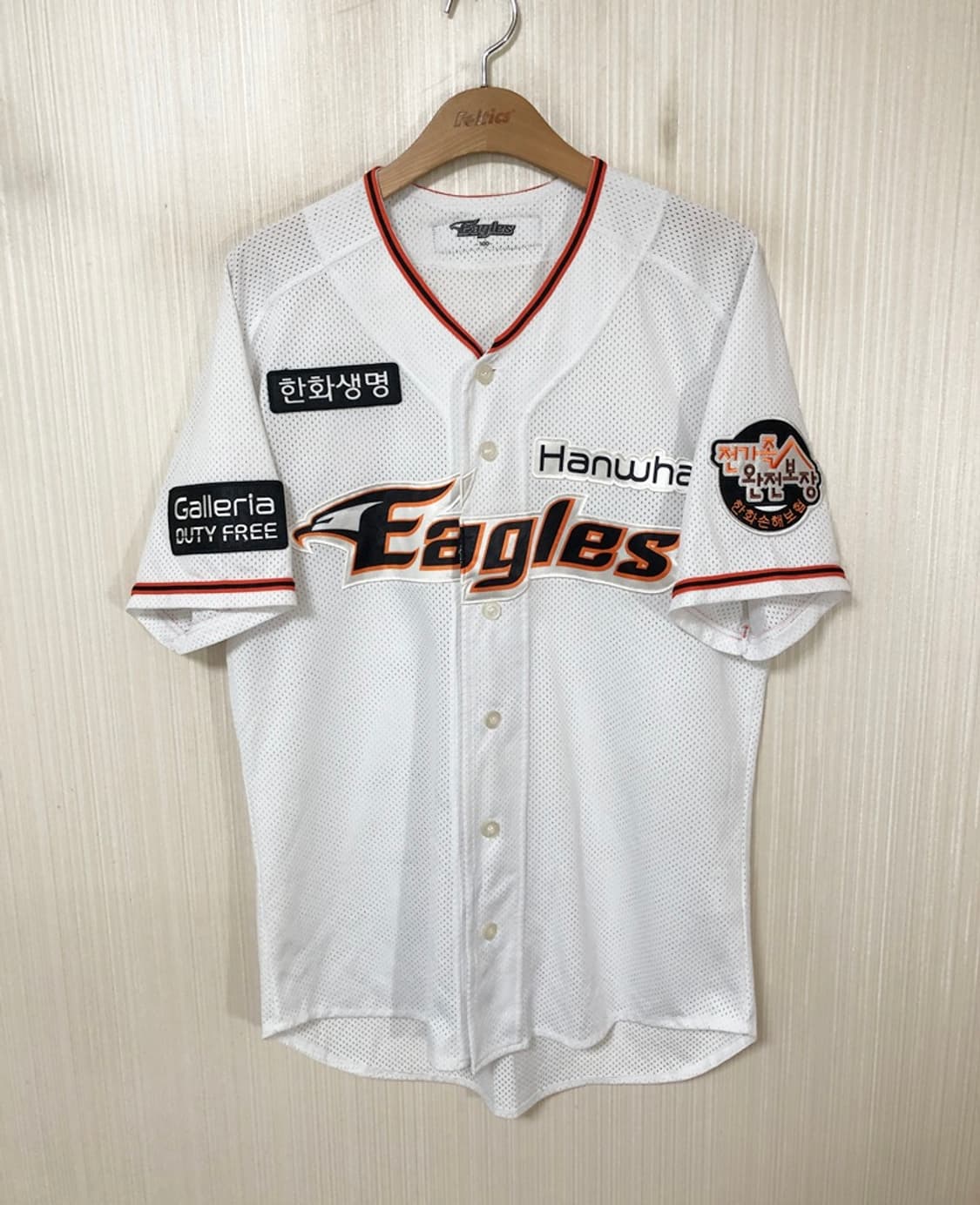 KBO KN 한화이글스 어센틱 홈유니폼/져지 100 상품이미지1