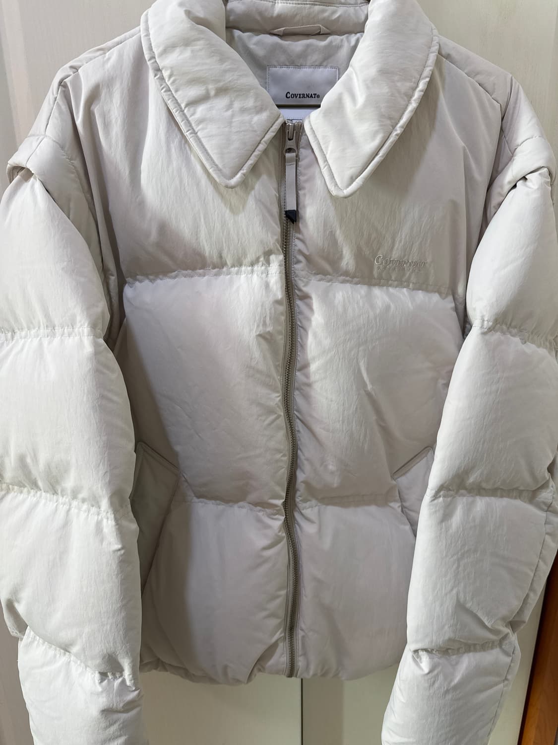 커버낫 아이보리 패딩 상품이미지1