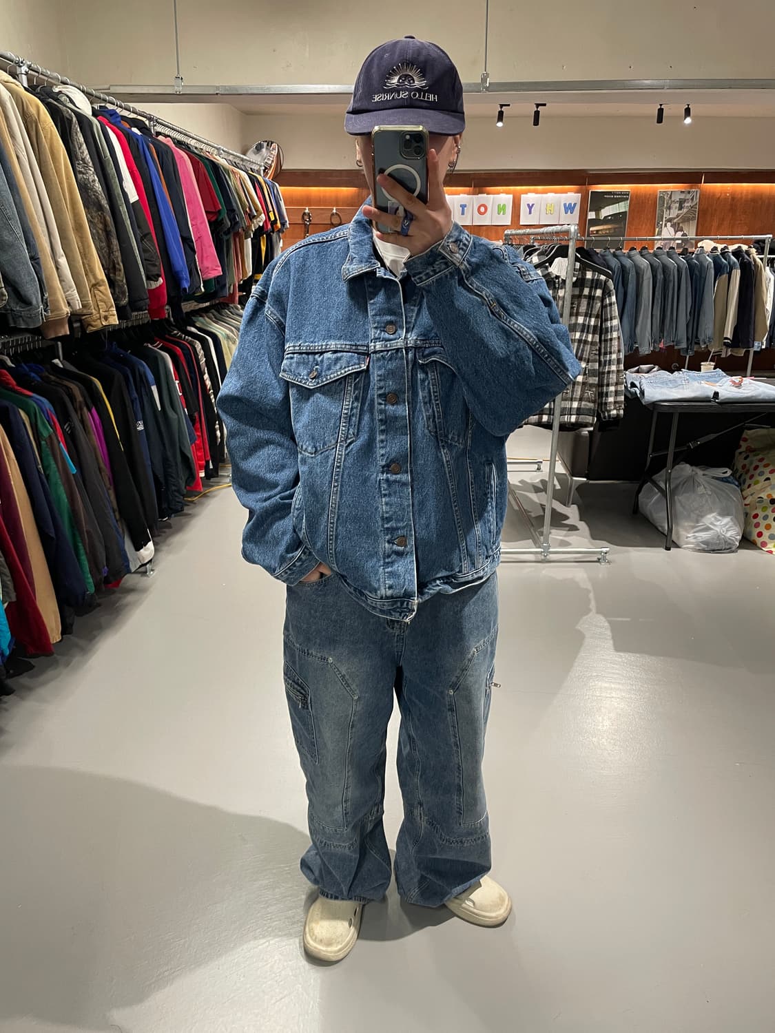 90's 리바이스 3세대 데님 자켓   상품이미지4