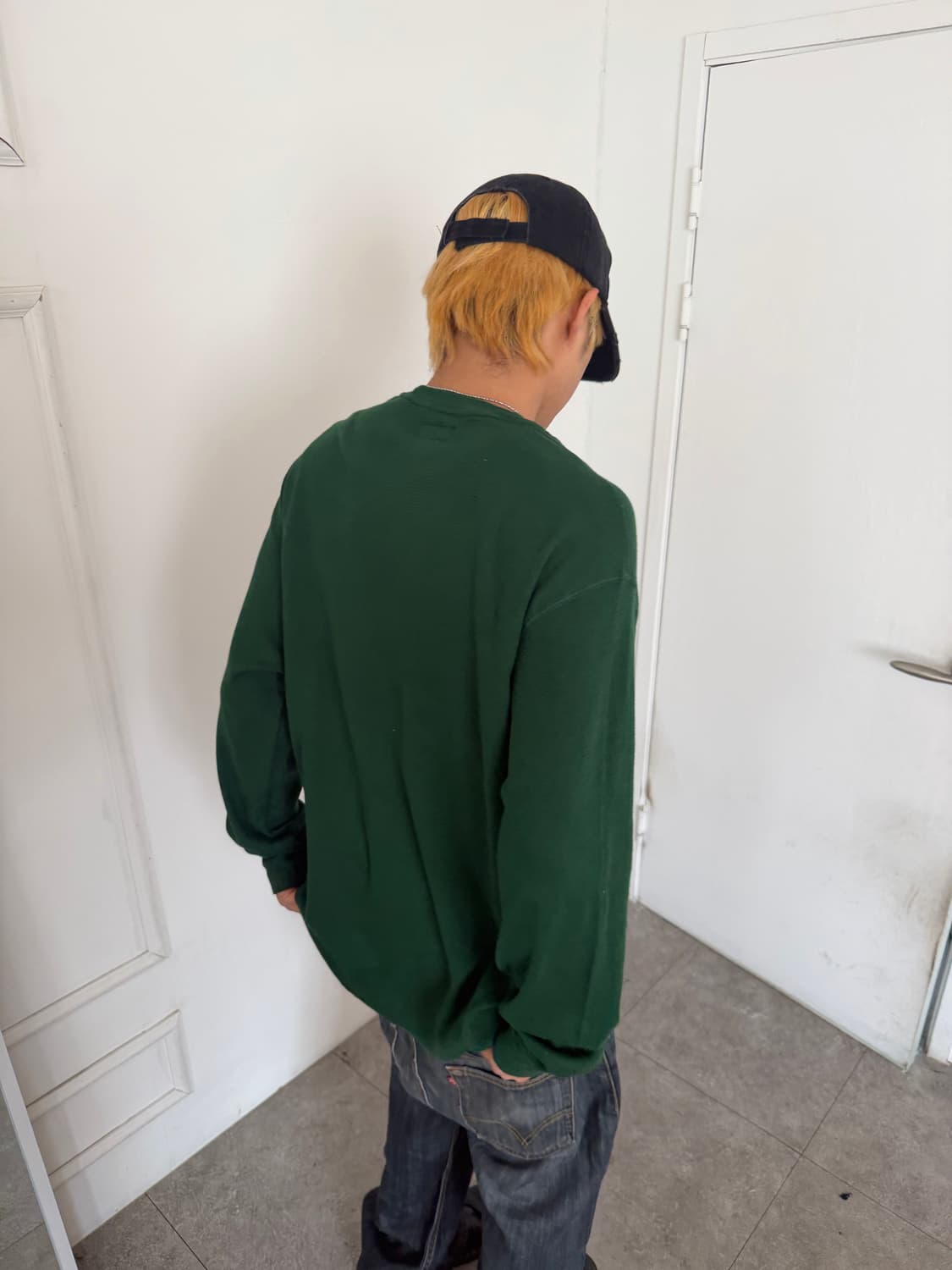 폴로 와플 롱슬리브 상품이미지7