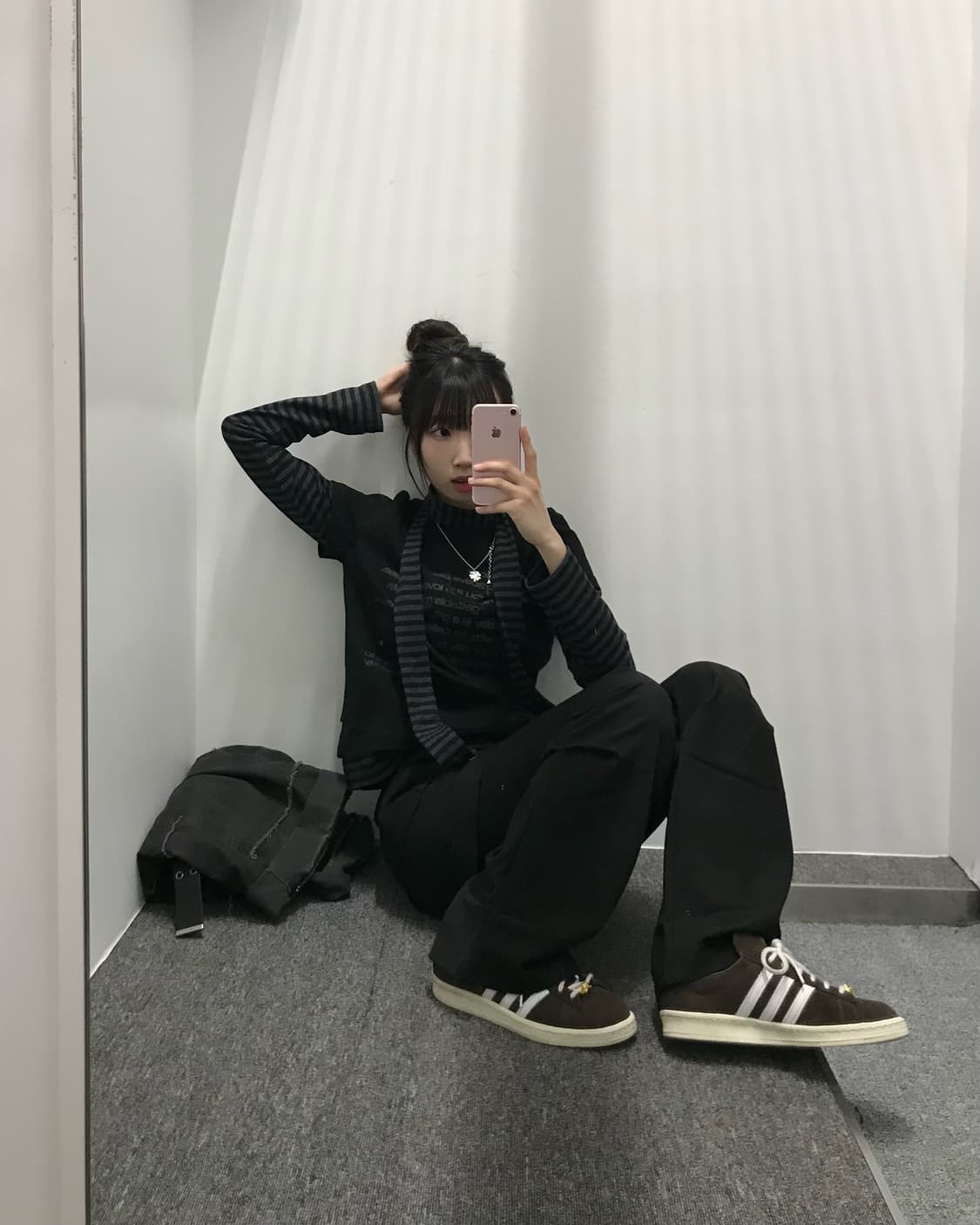 오드스튜디오 스트라이프 롱슬리브 상품이미지2