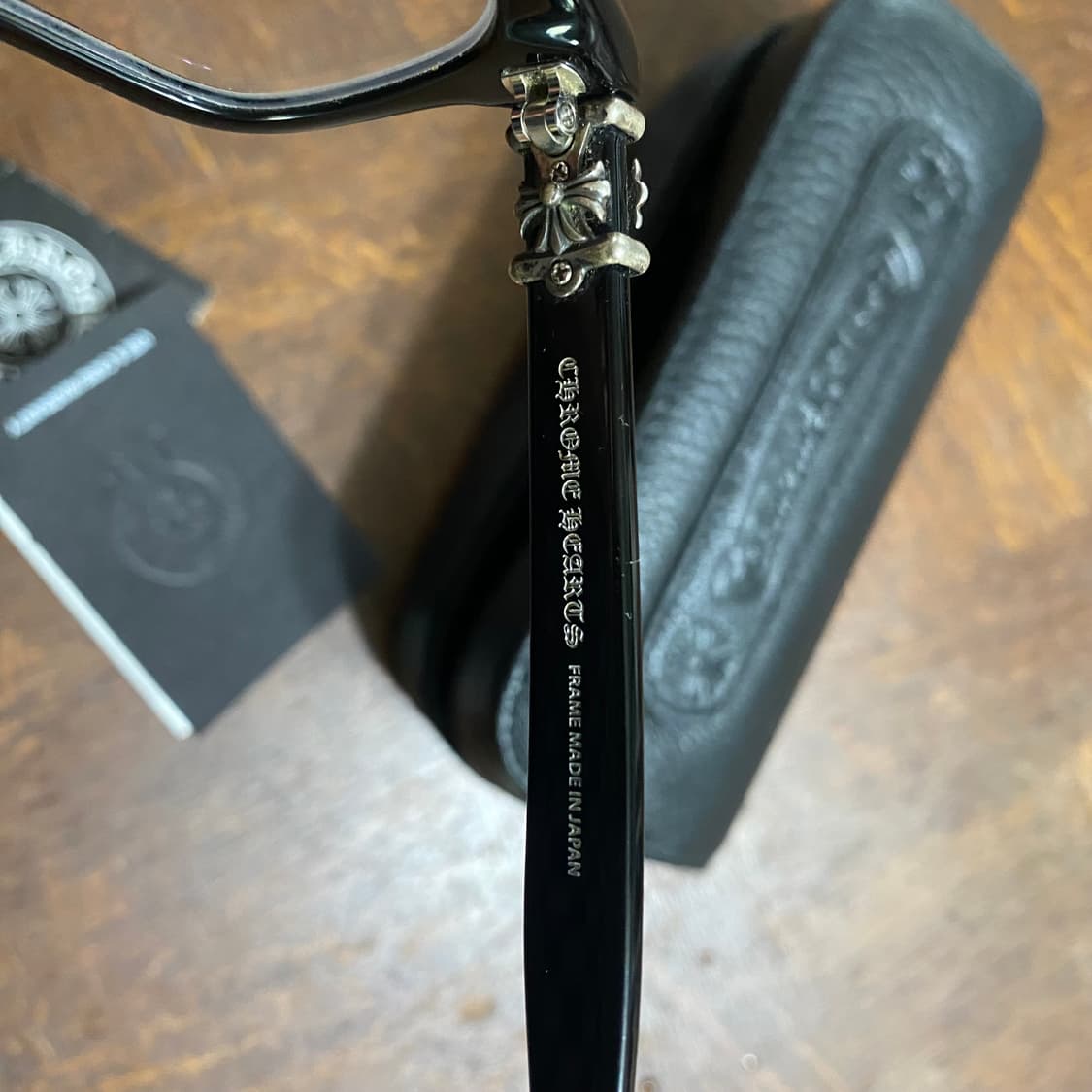 Rare!! Crome Hearts Vagilante 남자 안경테 상품이미지4