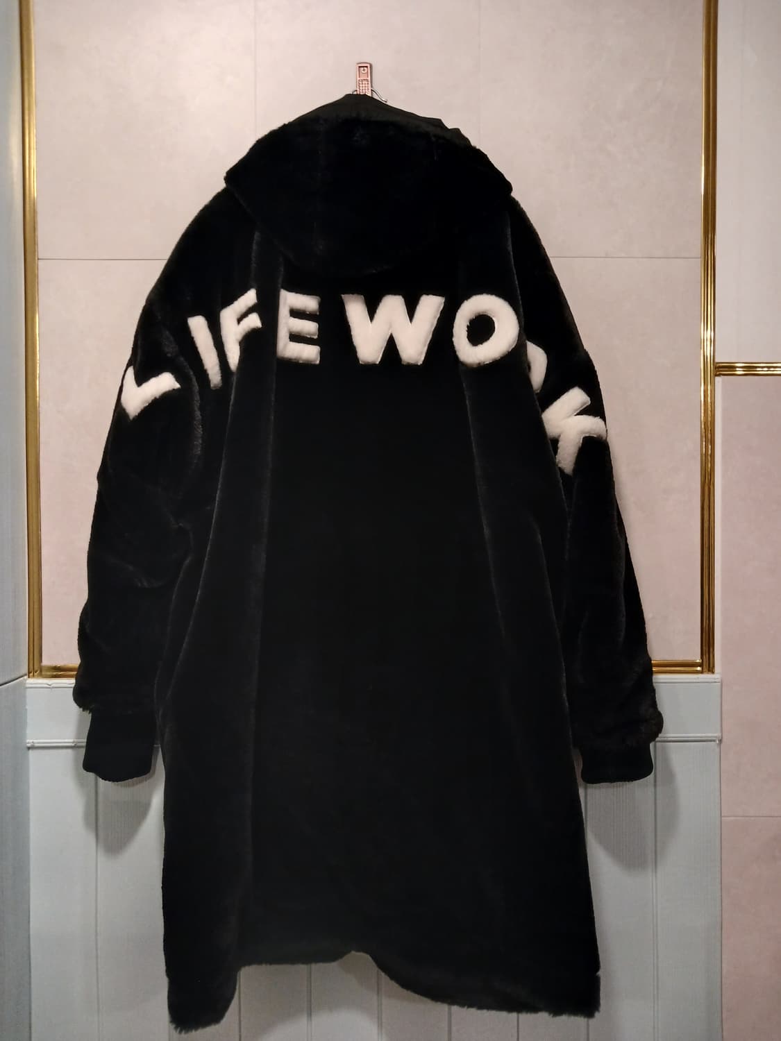 라이프워크 정품 남여공용 양면 롱 점퍼 free 사이즈 상품이미지5