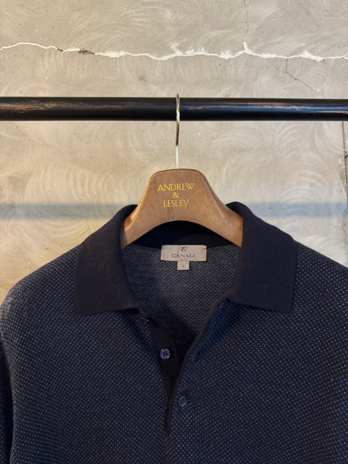 CANALI 까날리 클래식 니트 pk 100 상품이미지3