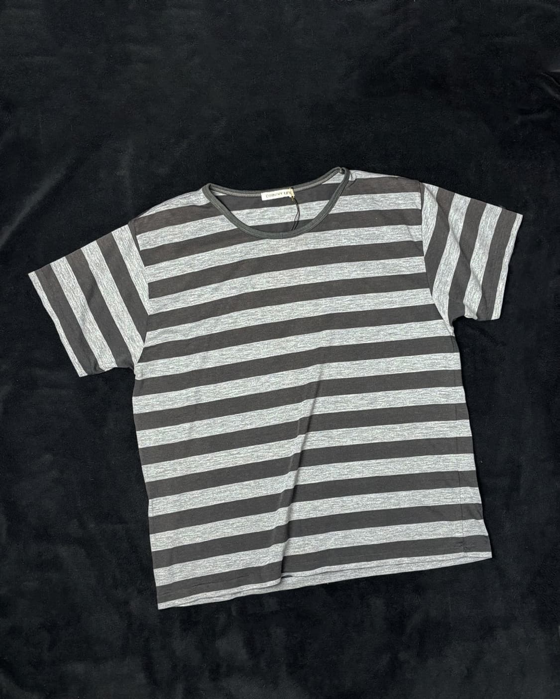 일본빈티지 CONTRY LIFE 스트라이프반팔티 상품이미지1