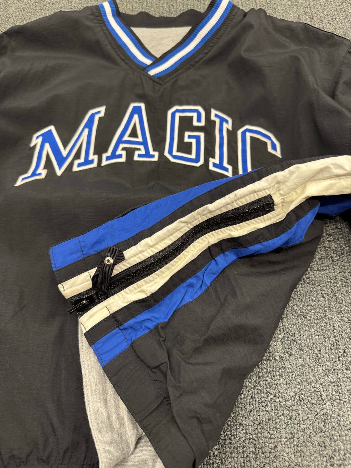 L)스타터 빈티지 올드스쿨 MAGIC 리버시블 브이넥 웜업 상품이미지5