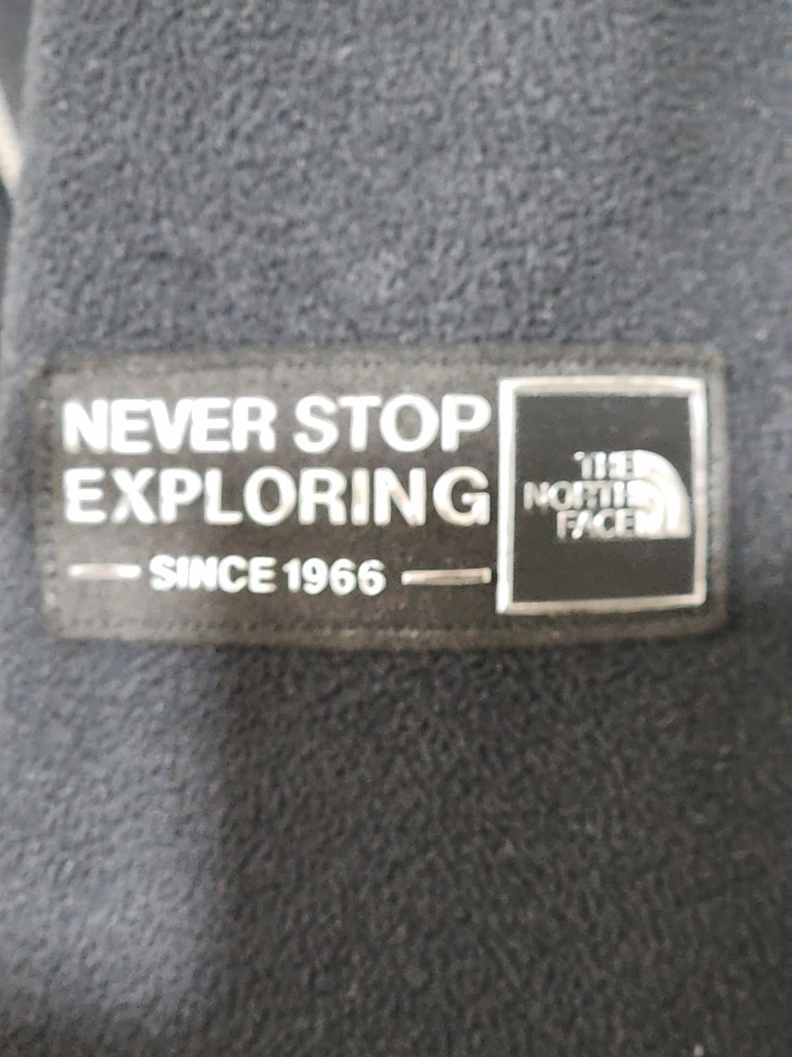 (L) 노스페이스 플리스 점퍼 블랙 안감털 후리스 자켓  상품이미지5