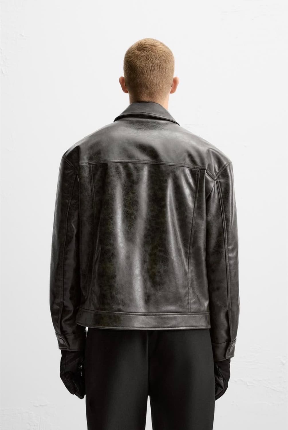 ZARA 자라 페이크 레더자켓 상품이미지2