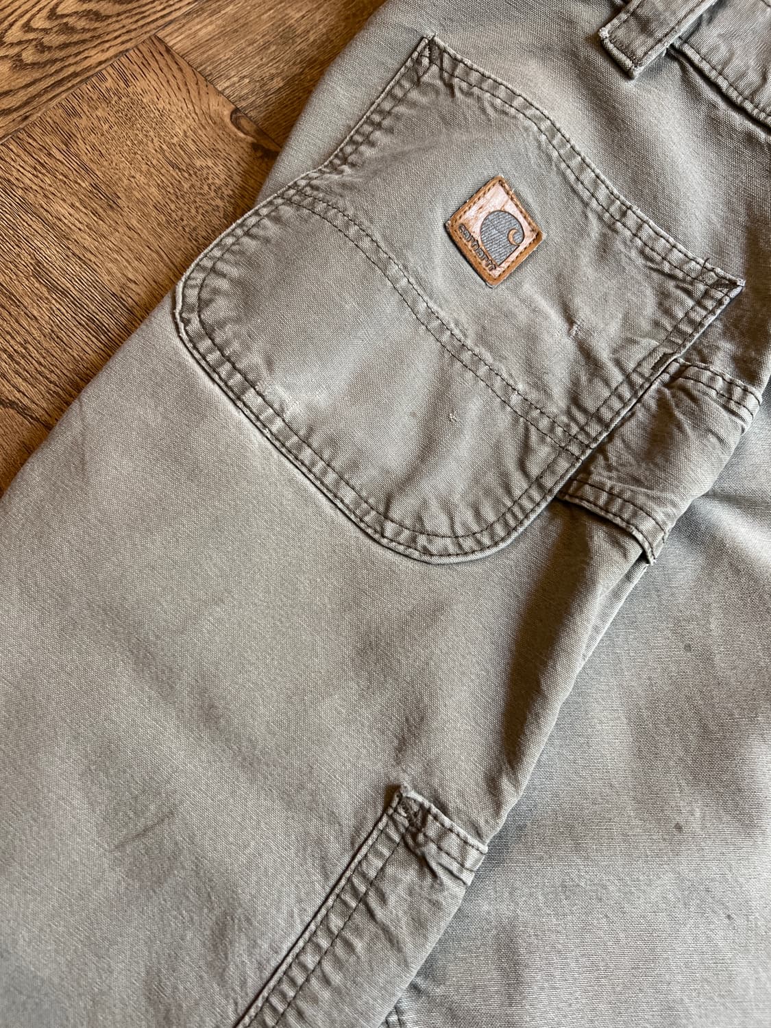 [34]칼하트 USA 덩가리핏 라이트브라운 카펜터 워크 팬츠 상품이미지8