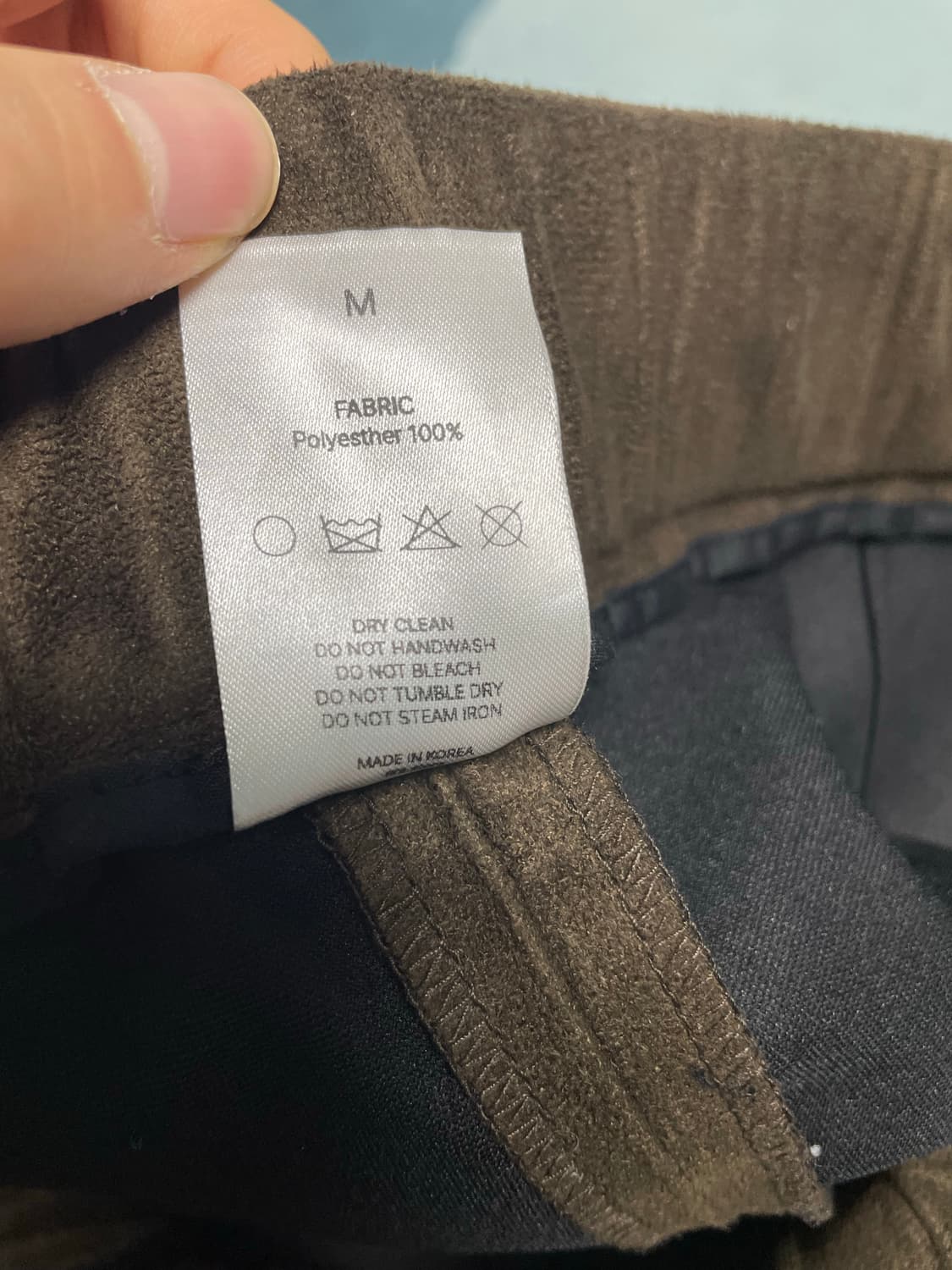 ERA 유니섹스 스웨이드 팬츠 상품이미지5