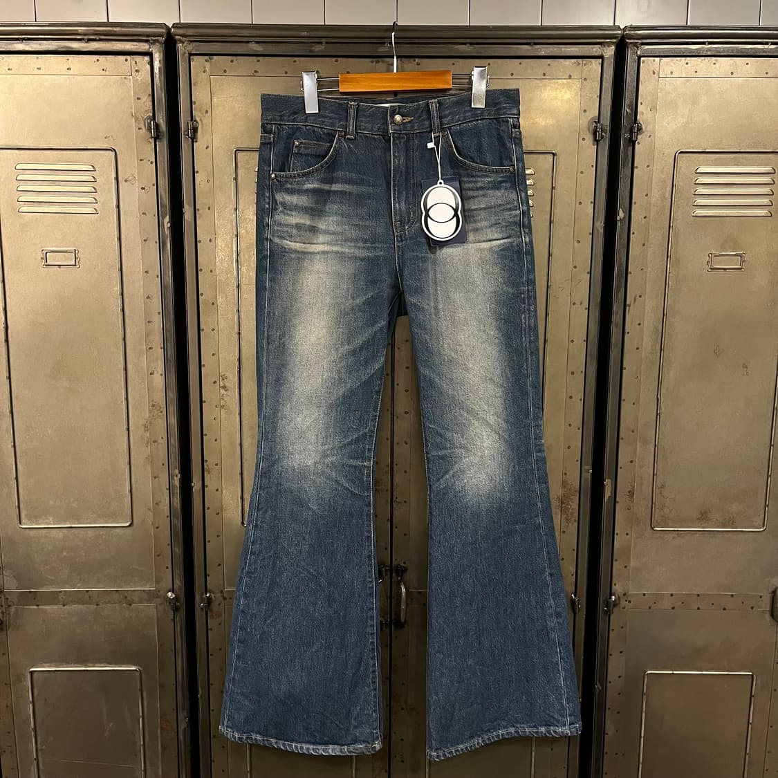 [택포](46)엘무드 잔느 플레어데님 프렌치블루 상품이미지5