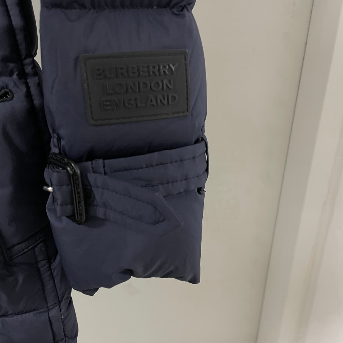 버버리 롱 패딩 네이비 S(W) 상품이미지4