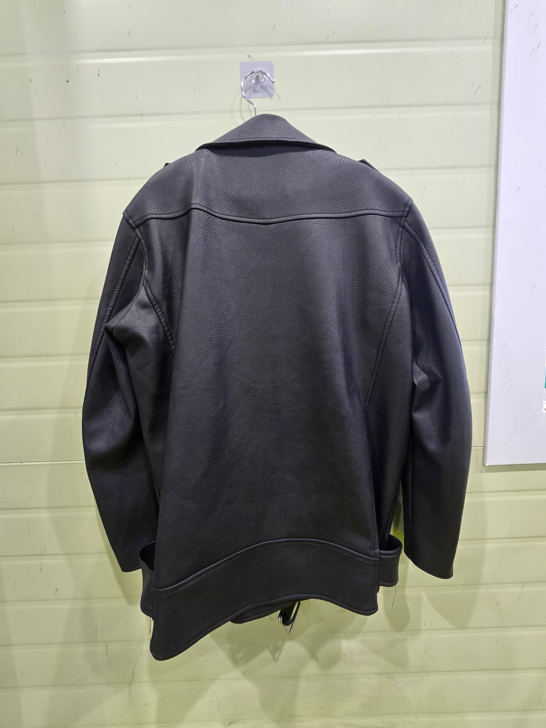 블랙 레더 라이더 자켓 상품이미지10