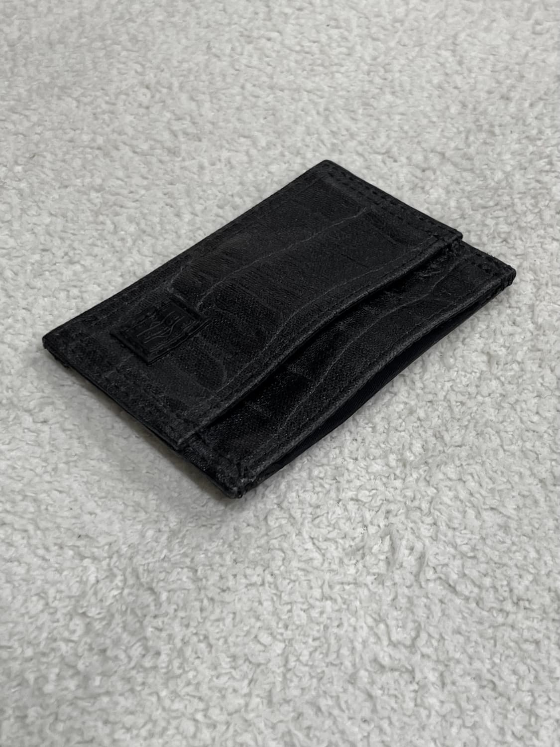 포터 코튼 카드지갑 블랙 상품이미지8