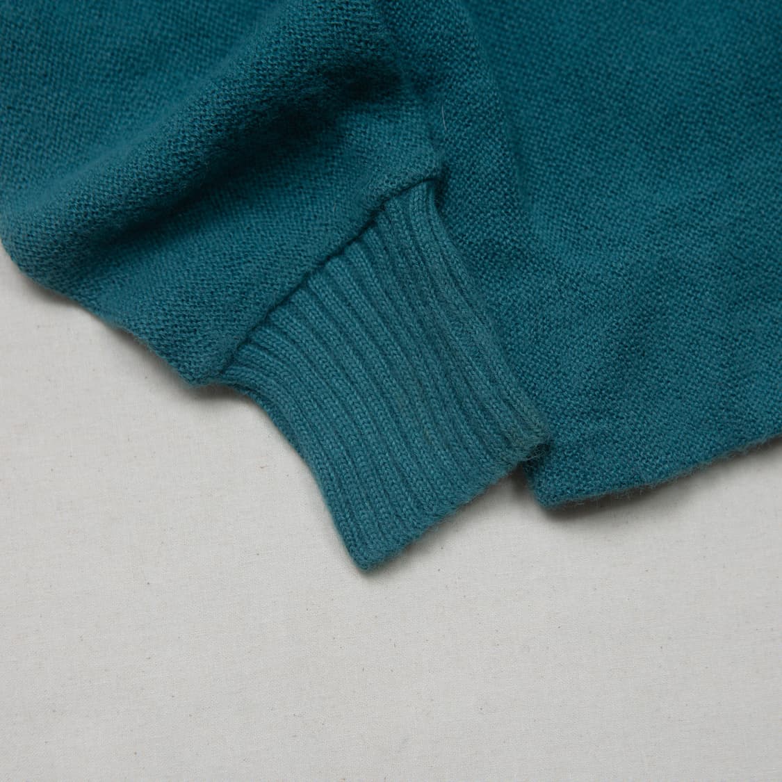 70s IZOD 라코스테 올른 아크릴 가디건 정글 그린 상품이미지4