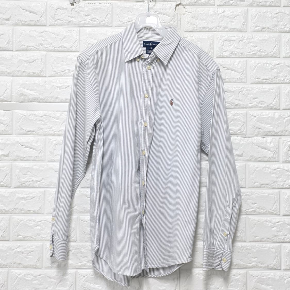폴로 랄프로렌 스트라이프 셔츠 남방 M 상품이미지1