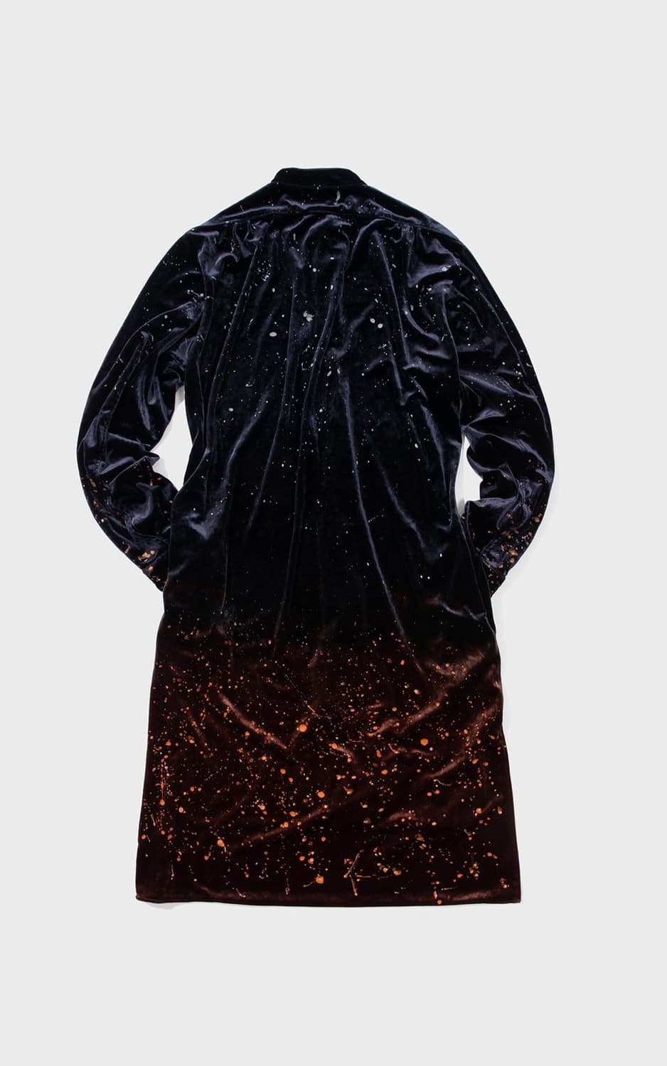 코자부로 벨벳 페인티드 롱 셔츠 3사이즈 황금사이즈  상품이미지2