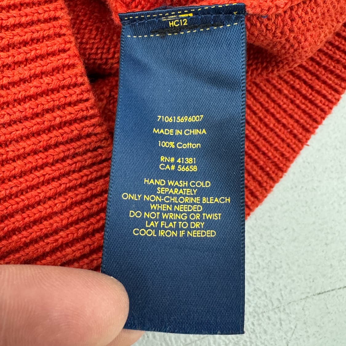 폴로 신형 포니 아노락 니트 반집업 상품이미지5