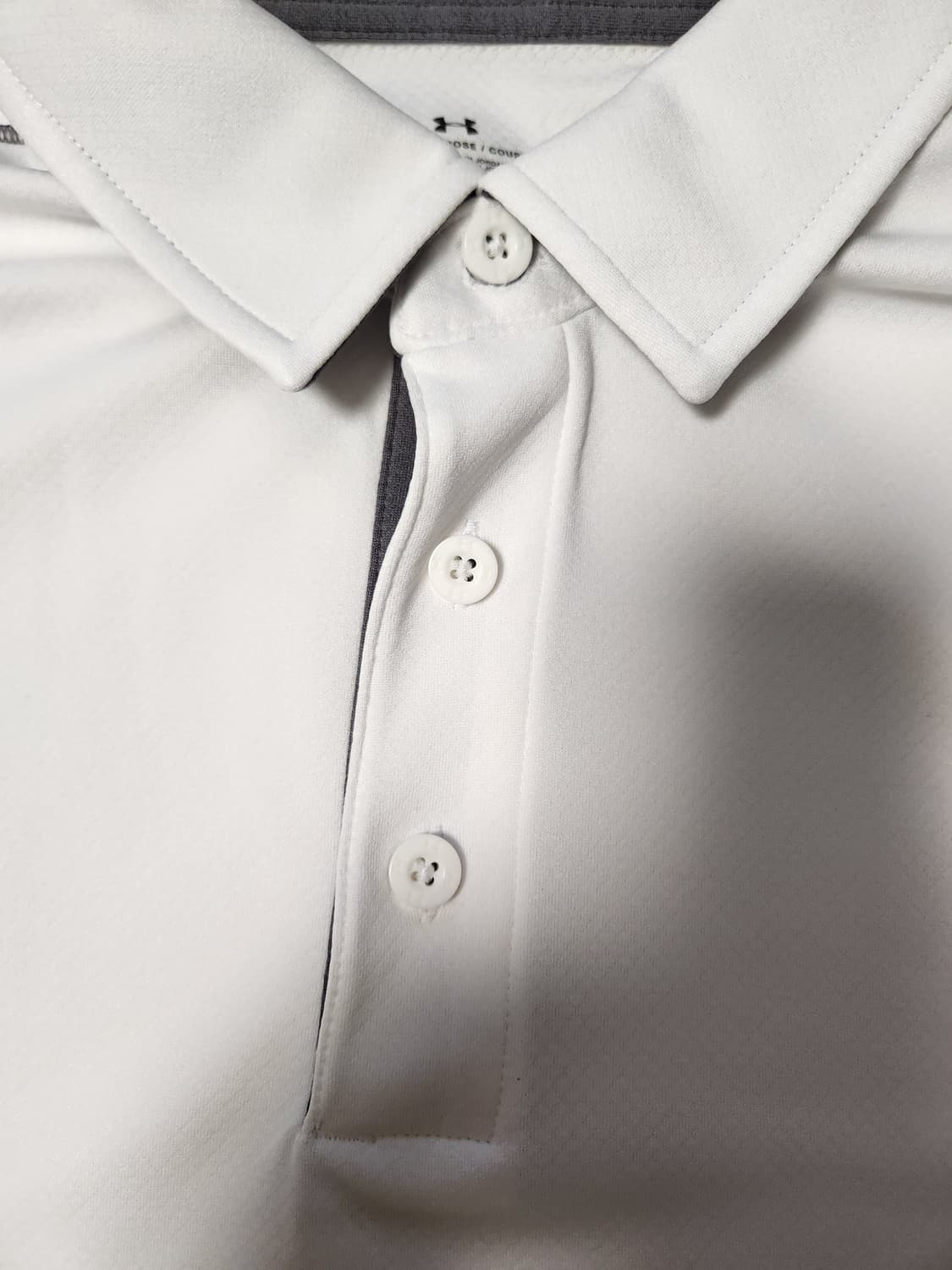 새상품급)언더아머 UA 컴프레션 테크 폴로티 남성 화이트 1283703  상품이미지4