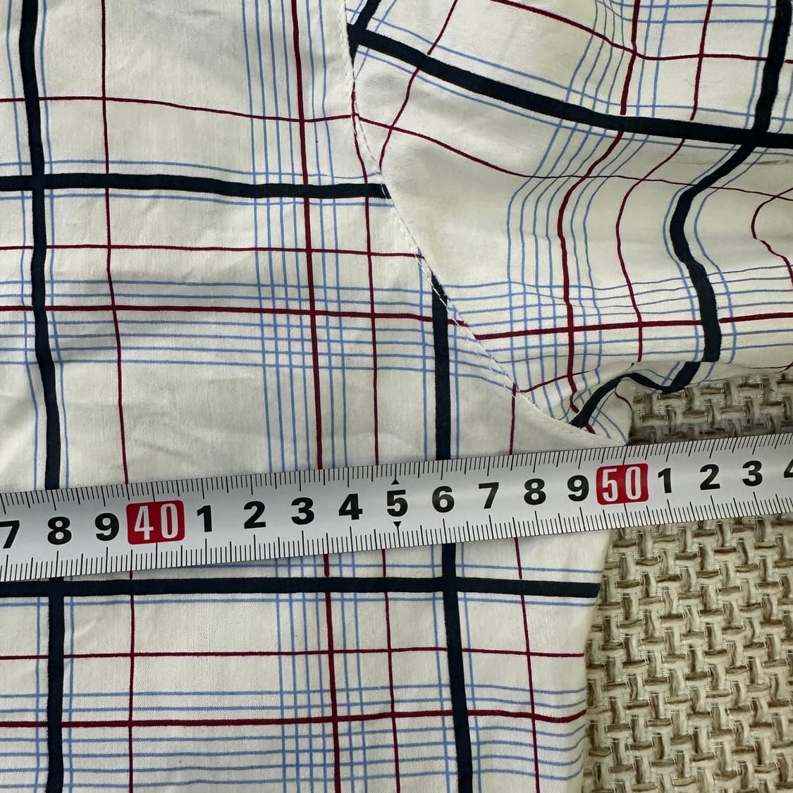 XL 체크 남성용 긴팔 셔츠 0326D 상품이미지5