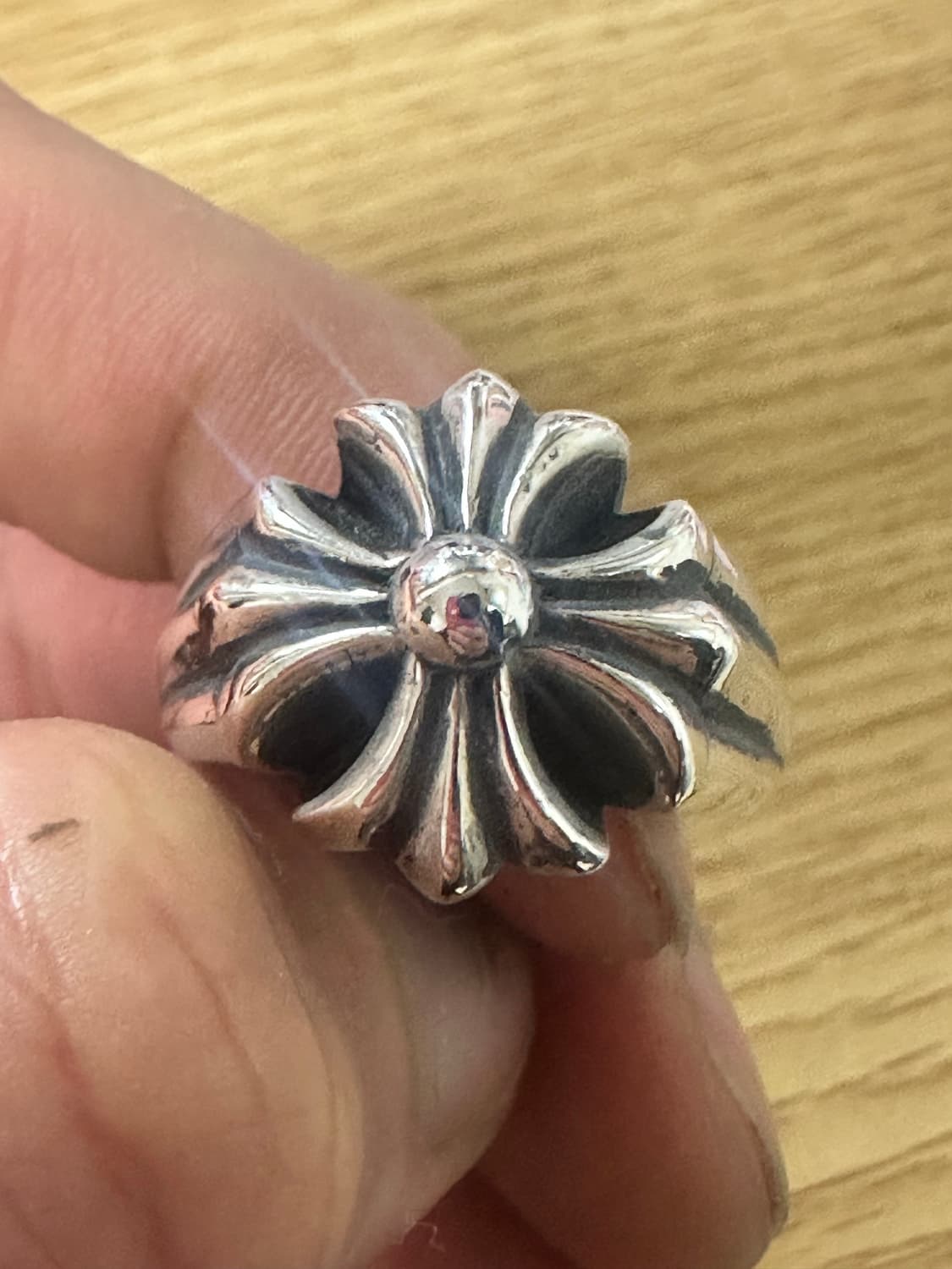 크롬하츠 컷아웃 plus 링 라지 us9/롤체인20인치 상품이미지3